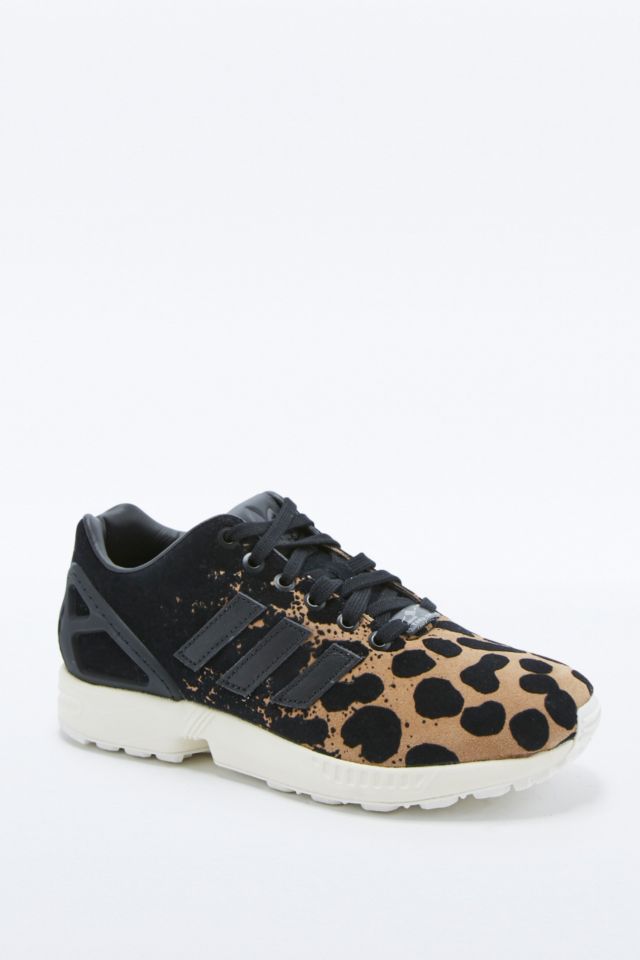 Fraternidad latitud Actor adidas ZX Flux Leopard Trainers | Urban Outfitters UK
