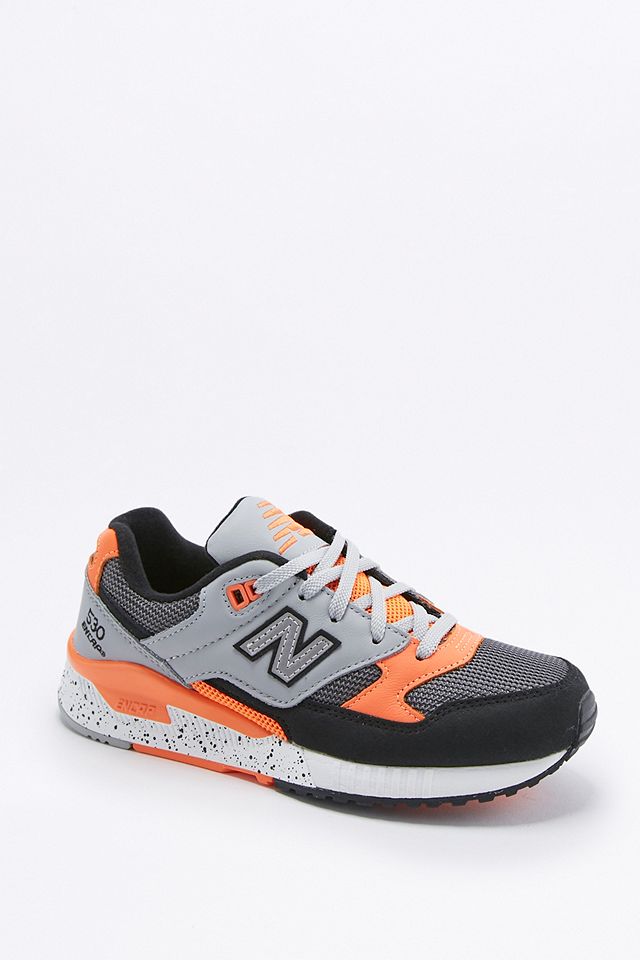 New Balance 530 '90S Grey And Orange Trainers | Urban Outfitters Uk