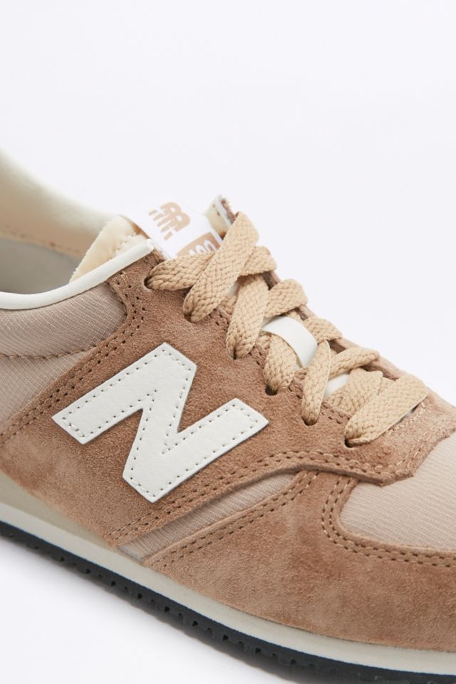 New balance 420 trainers khaki online