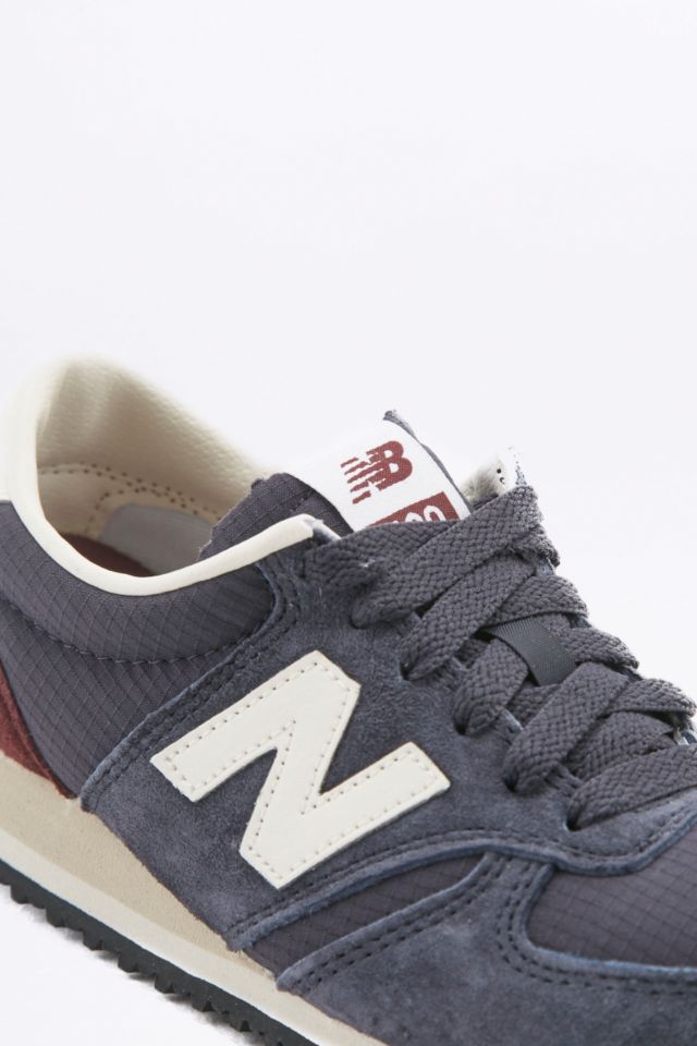 New balance 420 discount navy vintage trainers