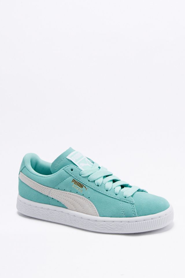 puma suede turquoise