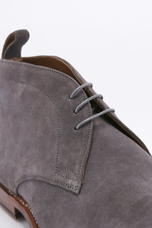 Grenson - Bottines chukka Marcus en daim charbon #1