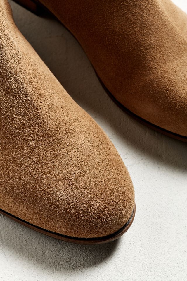UO Light Brown Suede Chelsea Boot #4