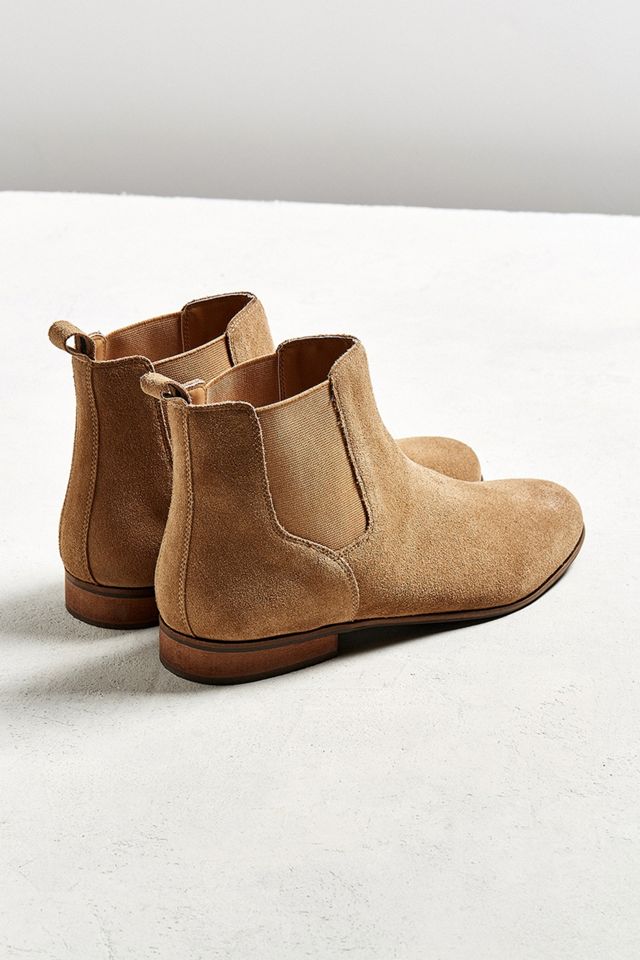 UO Light Brown Suede Chelsea Boot #5
