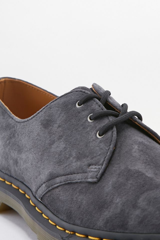 Dr. Martens 1461 Original 3 Eyelet Soft Grey Shoes #1