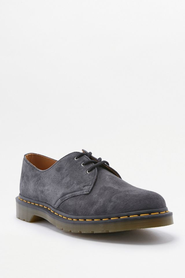 Dr. Martens 1461 Original 3 Eyelet Soft Grey Shoes #4