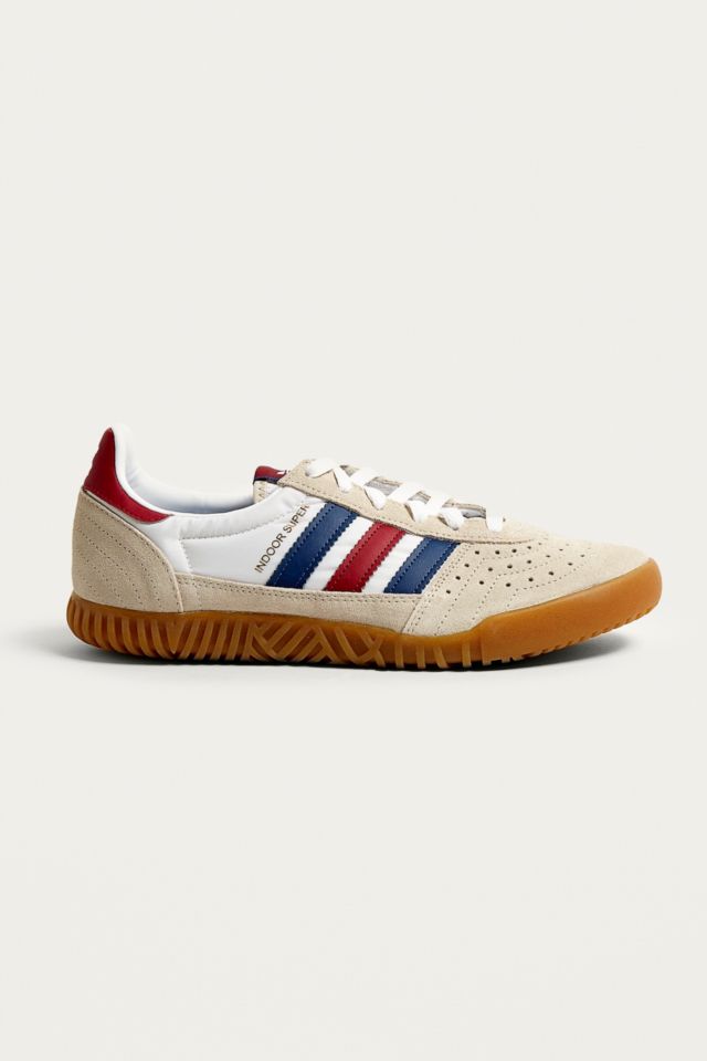 Adidas originals indoor on sale super tan trainers