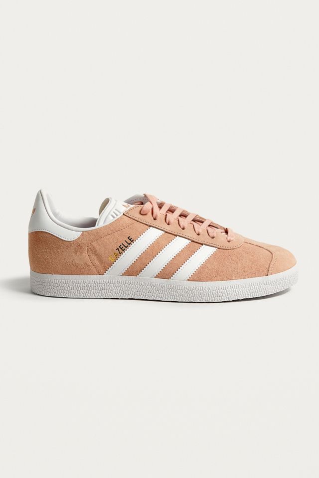 adidas Gazelle Neutral Suede Trainers | Urban Outfitters UK