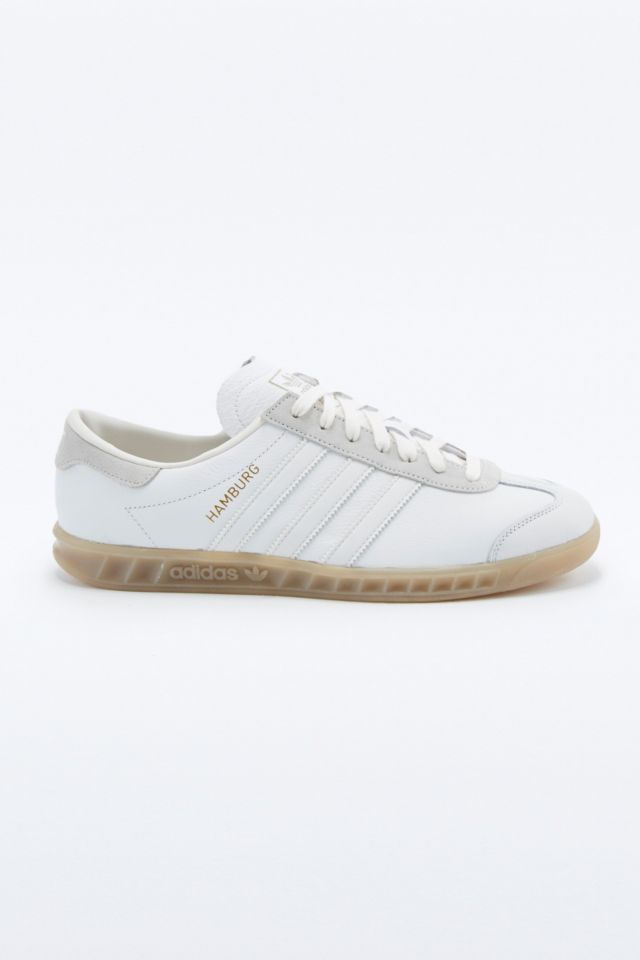 White adidas hamburg on sale trainers