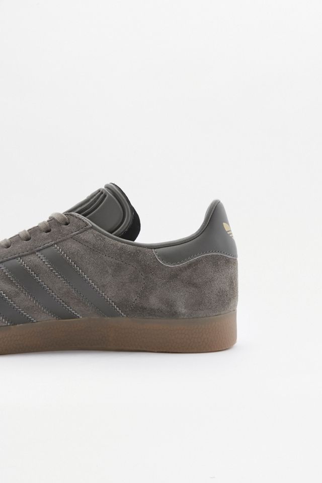 Scarpe da ginnastica adidas Gazelle Grey Suede Gum Sole Urban
