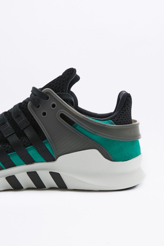adidas EQT Support ADV Black and Green Trainers #2