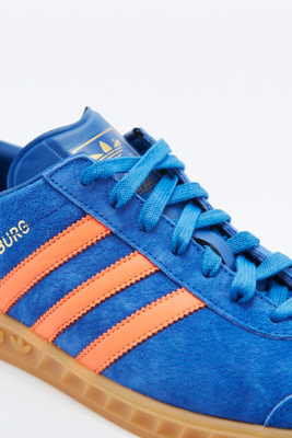 blue hamburg trainers
