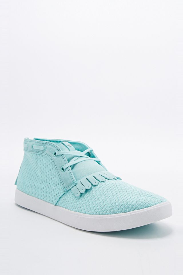 Diamond Supply Jasper Woven Trainers in Blue #4