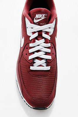 Nike Air Max 90 OG Leather Trainers in Burgundy | Urban Outfitters UK