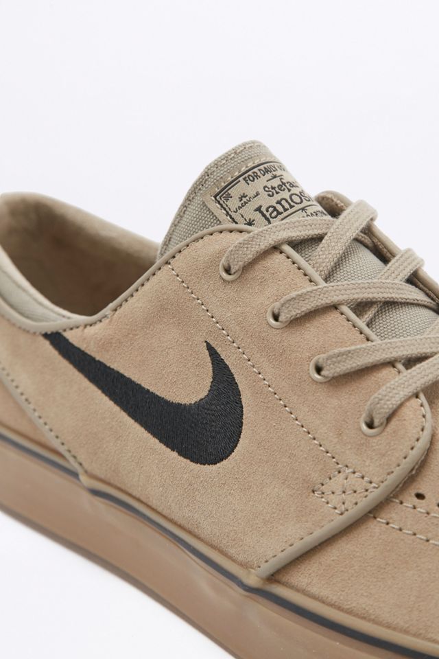 Nike SB Zoom Stefan Janoski Zoom Khaki Trainers #1