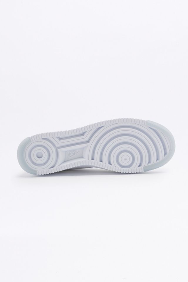 Nike Air Force 1 Flyknit Low White Trainers #3