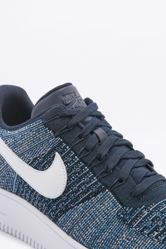 Nike air force 1 flyknit navy hotsell