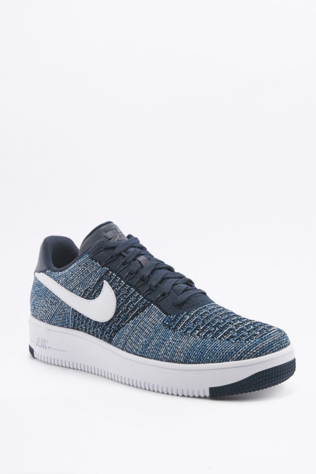 Nike air force 1 flyknit 2.0 bleu clearance marine