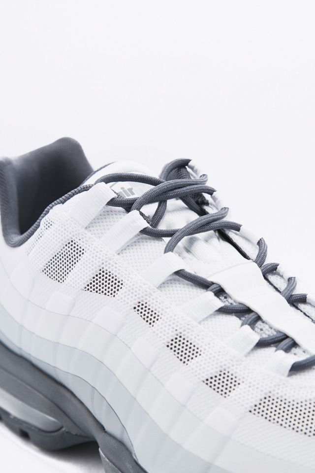 Nike Air Max 95 Essential Grey and White Trainers #1