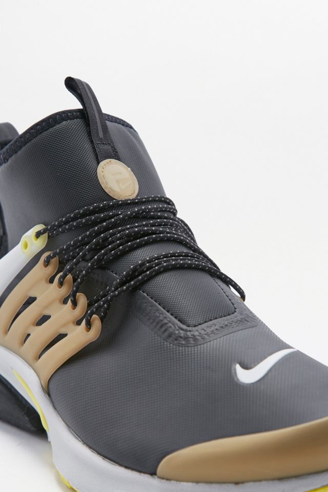 Zapatillas Nike Air Presto Mid Utility Black y Beige #1