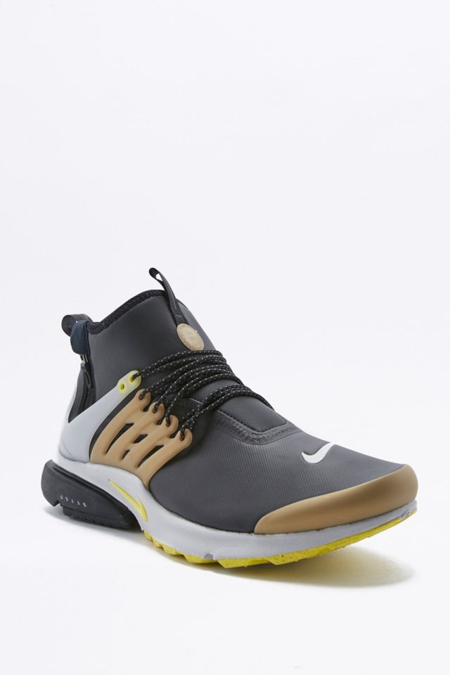 Zapatillas Nike Air Presto Mid Utility Black y Beige #4