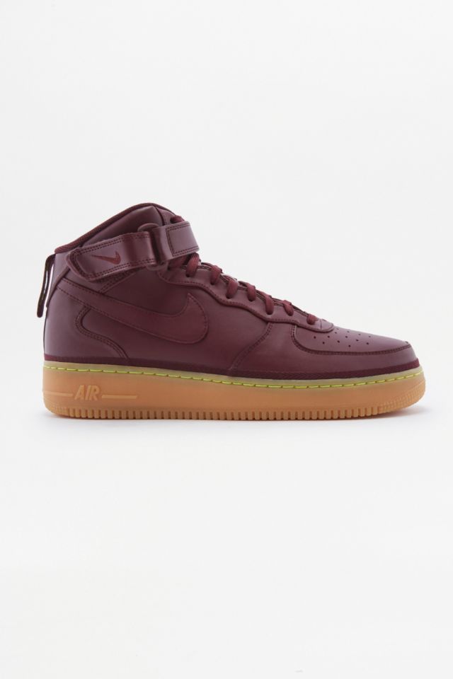 Air force 1 lv8 burgundy hotsell