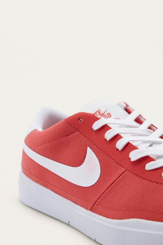 Nike SB Red Hyperfeel Canvas Trainers #1