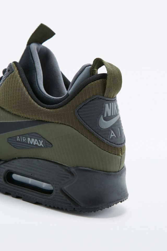 sentido común Escritura Saqueo Nike Air Max 90 Mid Winter Khaki Trainers | Urban Outfitters UK