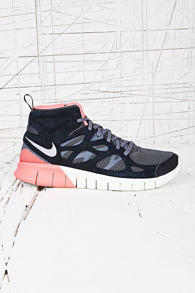 reembolso Noche director Nike Free Run 2 Mid in Black | Urban Outfitters UK