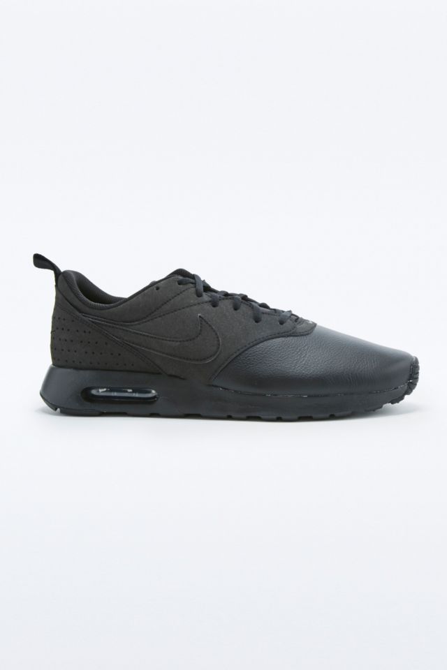 Nike Max Tavas Black Leather Trainers | Urban Outfitters UK