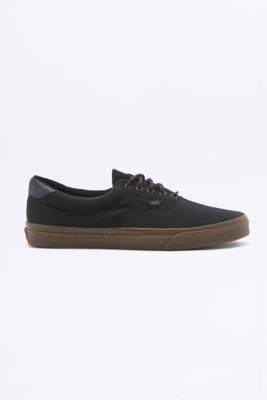 Vans black hot sale gum era