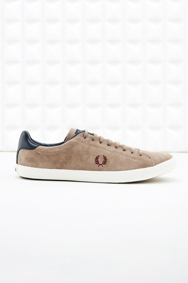 Fred Perry Howells Suede Trainers in Beige | Urban Outfitters UK