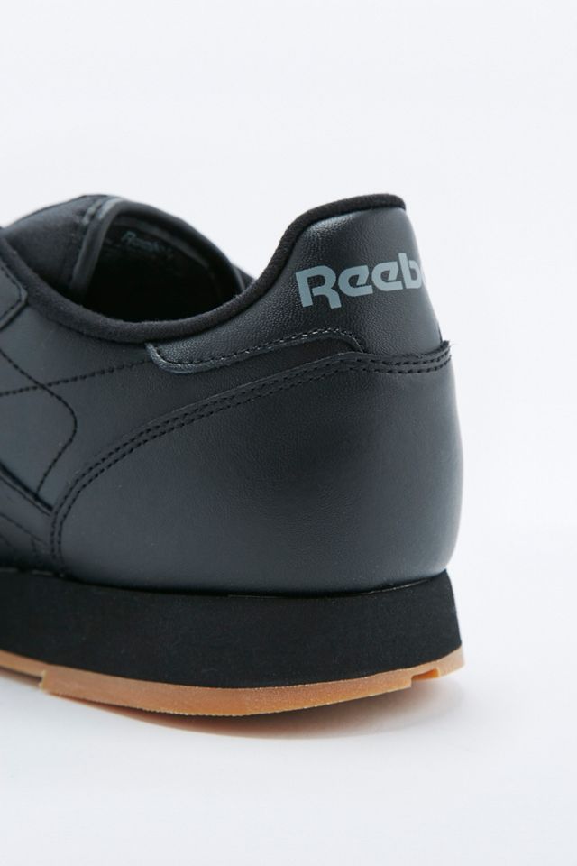 Reebok Classic - Baskets noires à semelle en caoutchouc  #2