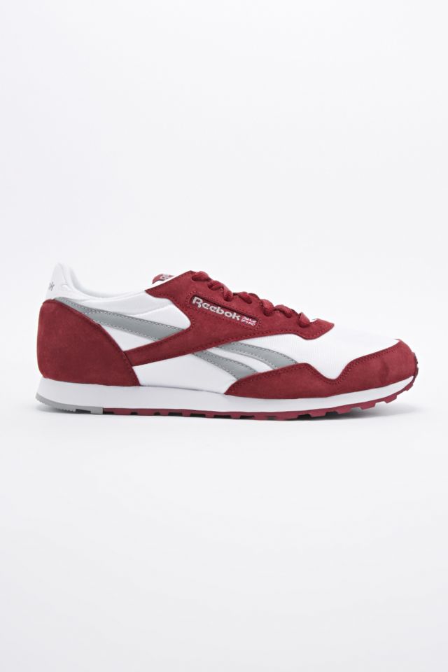 Reebok Paris Runner Trainers in Burgundy Urban Outfitters UK