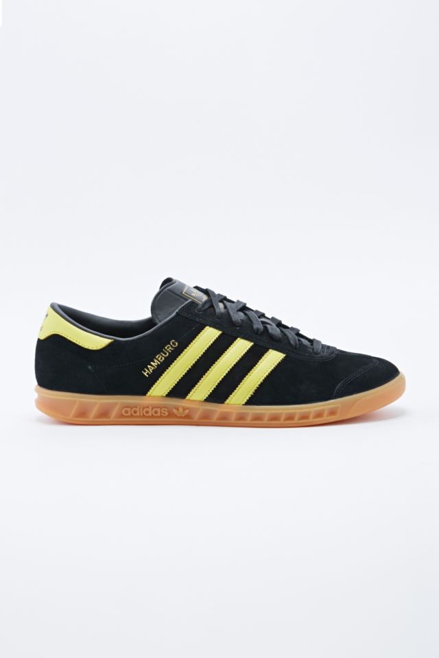 Adidas Hamburg Trainers Black and | Urban Outfitters UK
