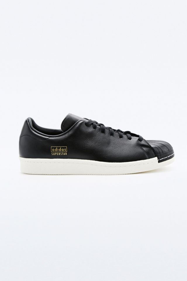 adidas Superstar 80s Clean Black | Urban Outfitters