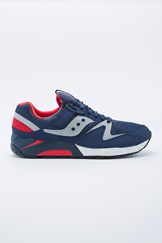 Saucony Grid 9000 Trainers in Navy | Urban Outfitters UK