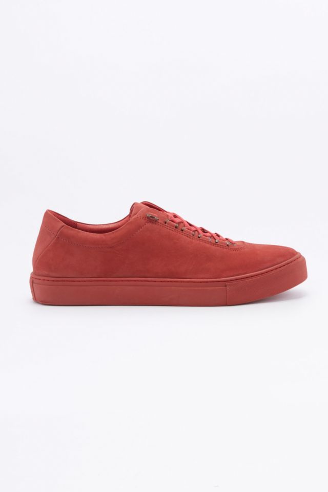 K-Swiss Court Classico Red Suede Trainers | Urban Outfitters UK