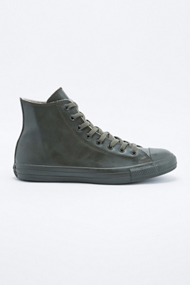 pine green high top converse