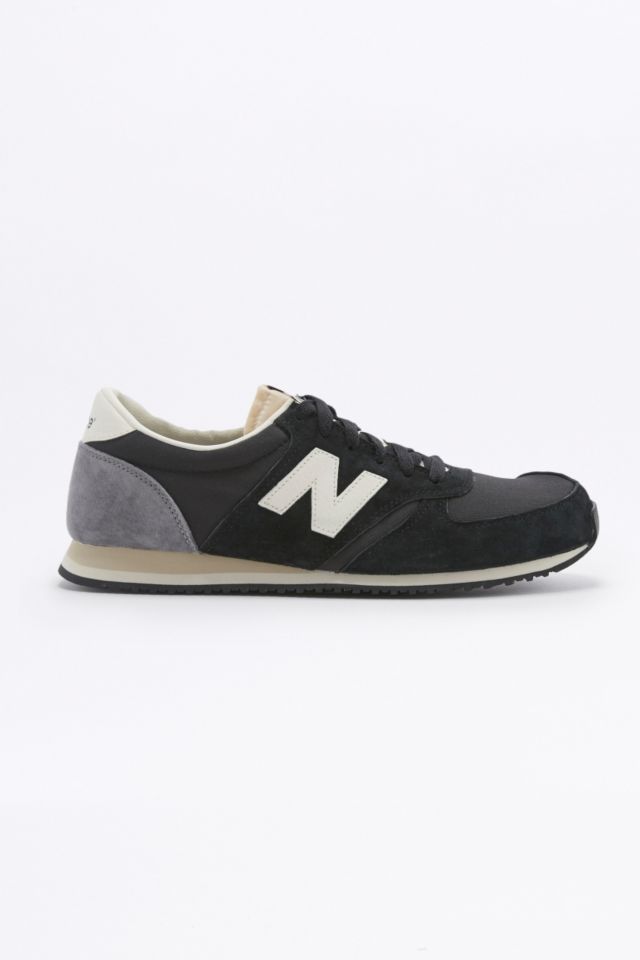 New Balance 420 Ripstop Black and Grey Trainers Urban Outfitters UK