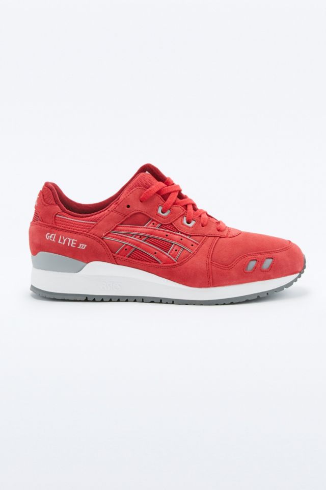 Asics Gel Lyte III Puddle Pack Red Trainers Urban Outfitters UK