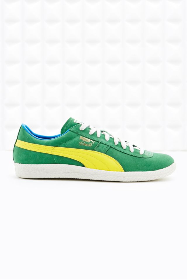 Puma Brasil Trainers in Green | Urban Outfitters