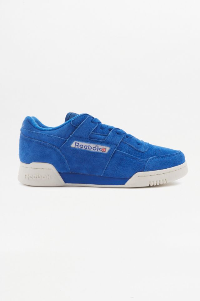 Reebok workout blue sales suede