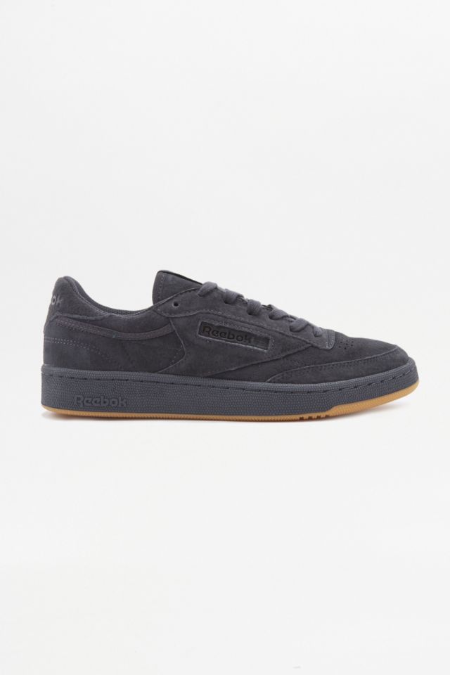 Black suede hot sale reebok