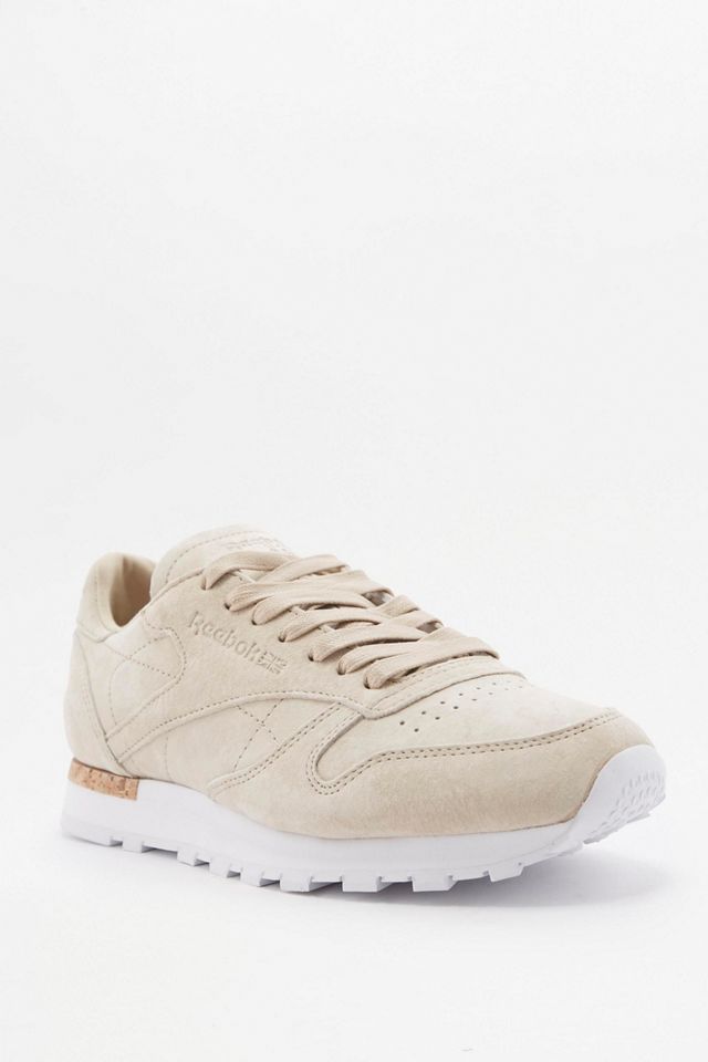 Reebok Classic Oatmeal Suede Trainers #3