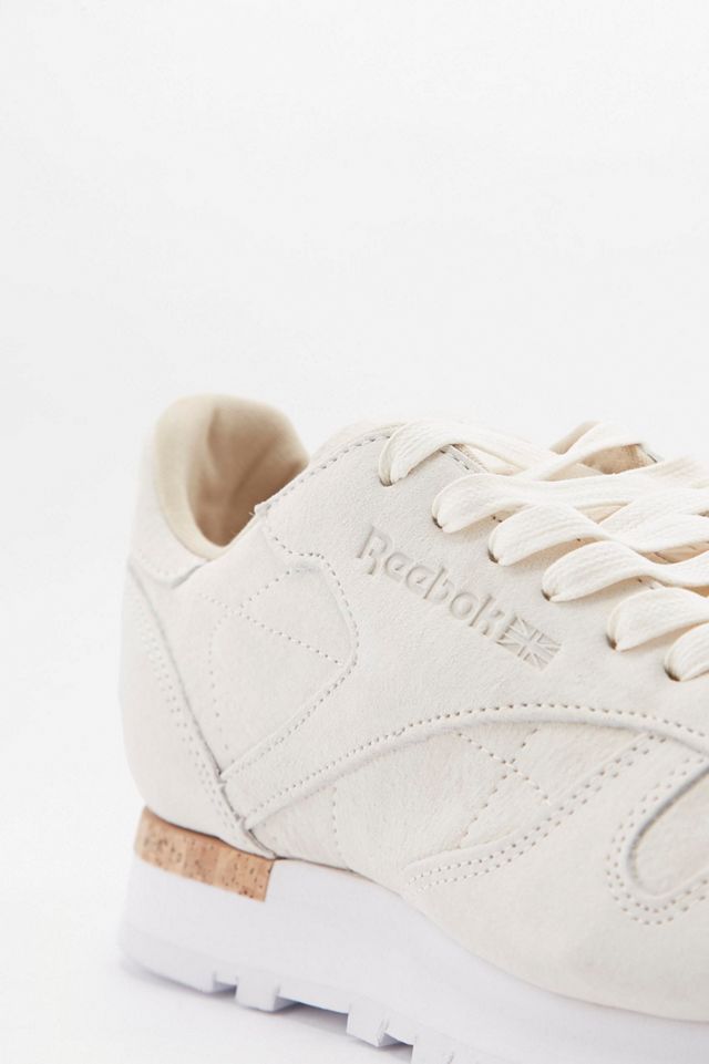 Reebok Classic Paper White Suede Trainers #1