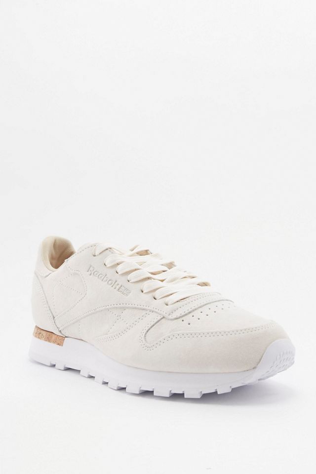 Reebok Classic Paper White Suede Trainers #3