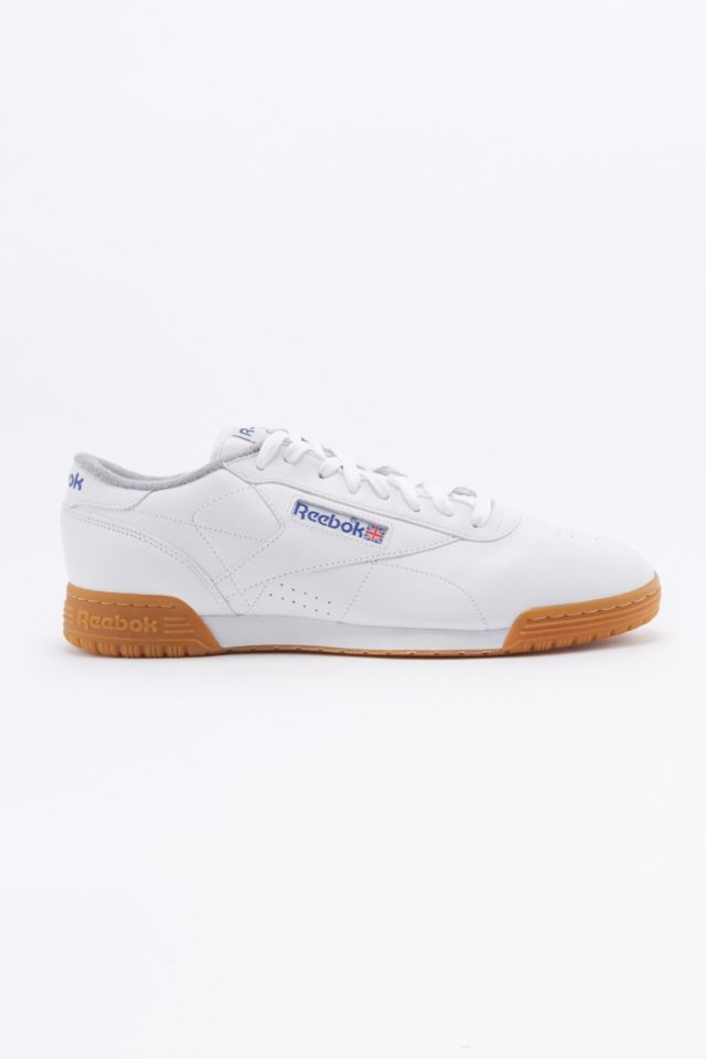 Reebok Workout Lo Garment Leather Trainers | Urban Outfitters UK