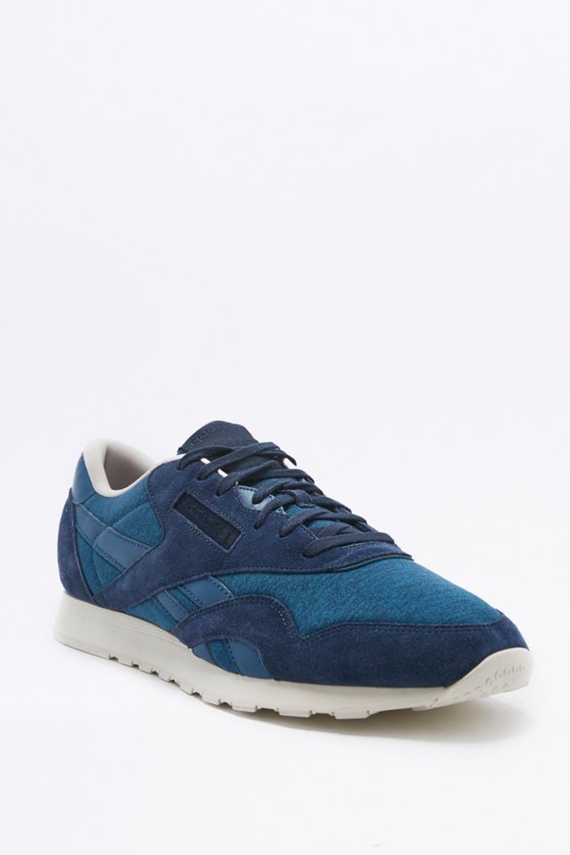 Reebok Classic - Baskets en nylon bleu roi #4