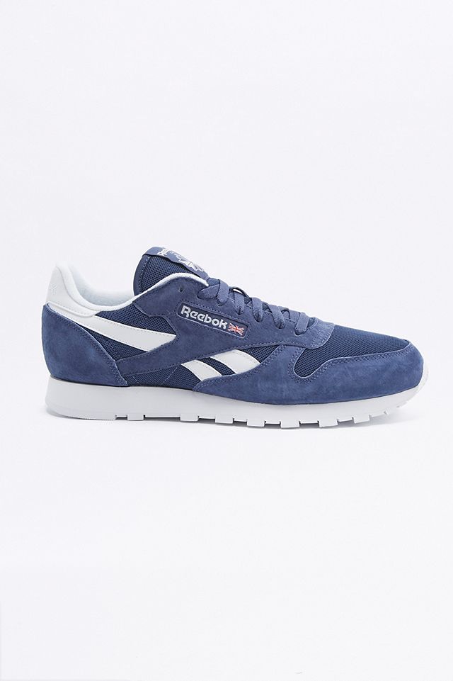 Reebok Classic Blue Suede Trainers | Urban Outfitters UK